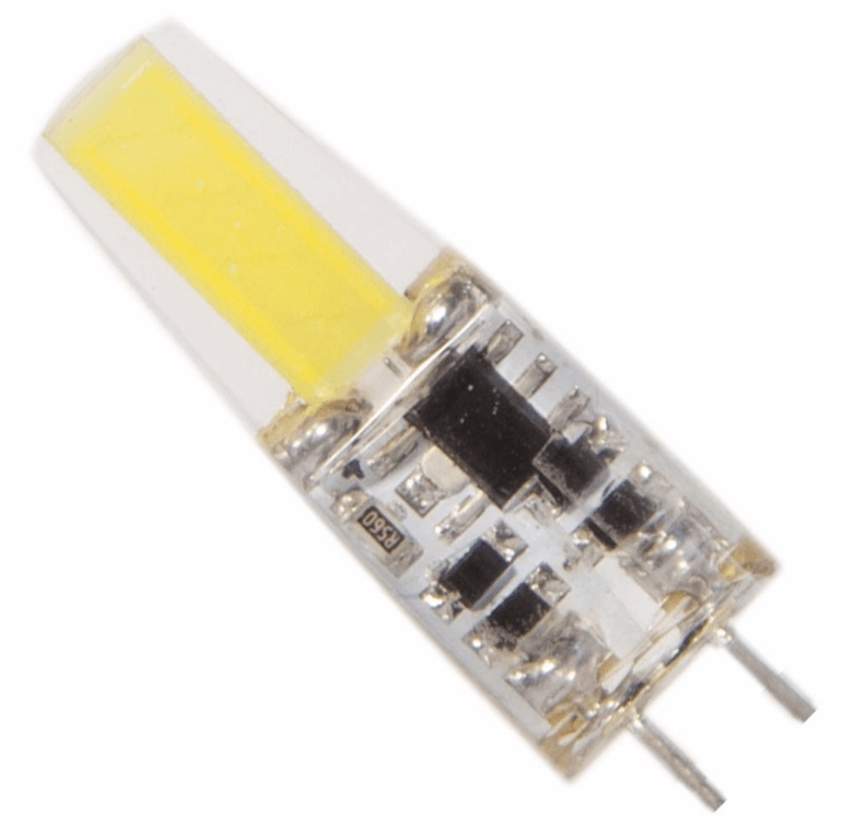 lampe LED G4 embout jaune