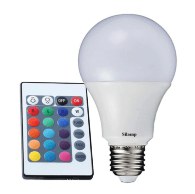 ampoule LED RGB E27 avec télécommande