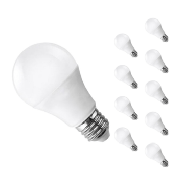 10 ampoule LED gros culot E27
