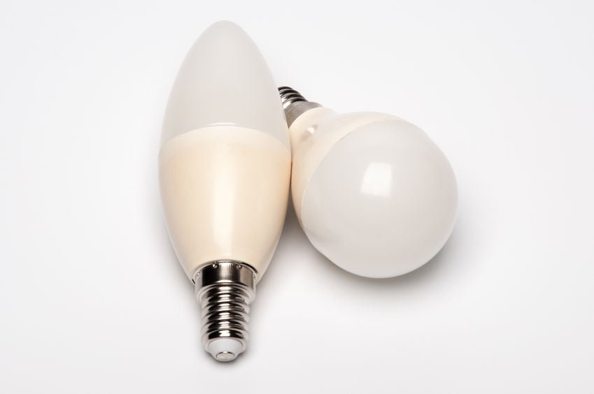 2 ampoules LED à petit culot à vis