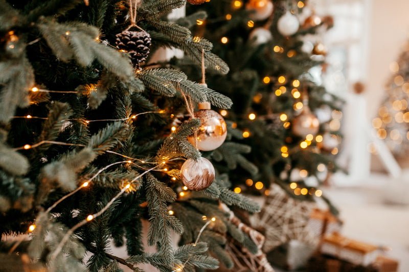 Sapin De Noël En Guirlande Lumineuse