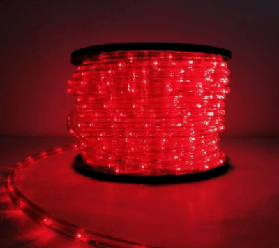 guirlande LED rouge
