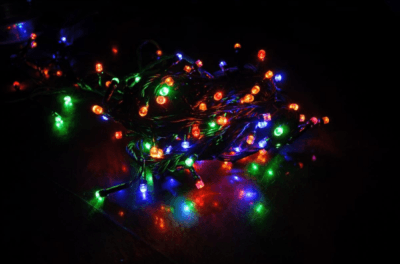 guirlande LED colorée