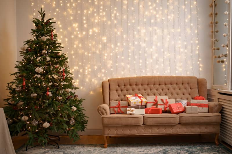 Décorer sa maison avec une guirlande de Noël lumineuse d'intérieur