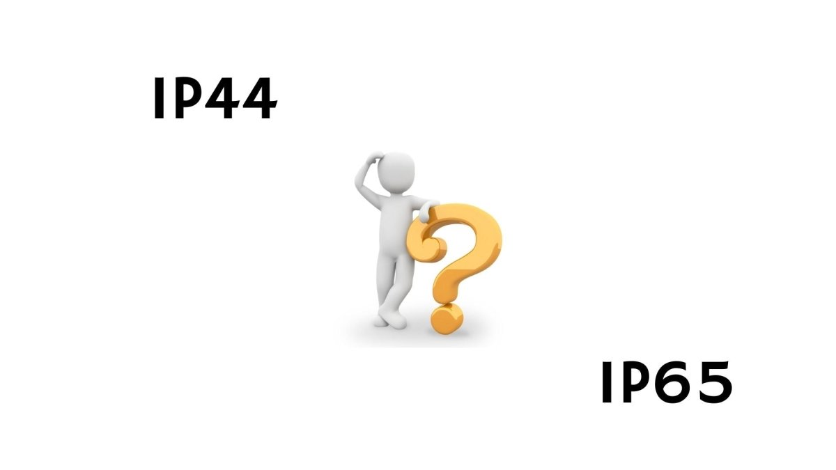 symbole IP44 ou IP65