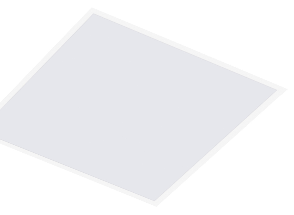 panneau lumineux LED carré blanc