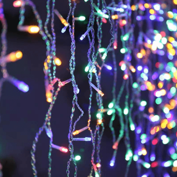 Guirlande LED Noël Lumineuse Rideau 20m 640 Leds Noël Rideau