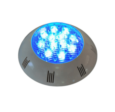 spot LED blanc froid pour piscine, lumière bleue