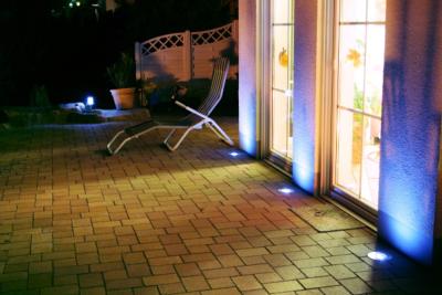 Comment installer des spots dans une terrasse en pierres