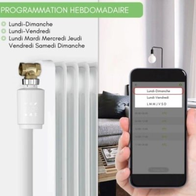 tête thermostatique connectée Wifi