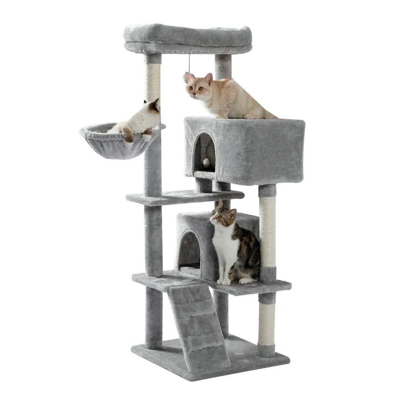 Domestic Delivery, Cat Toy, Scratching Wood Climbing Tree, Cat Jumping Toy with Ladder Climbing Frame, Cat Furniture Scratching Post