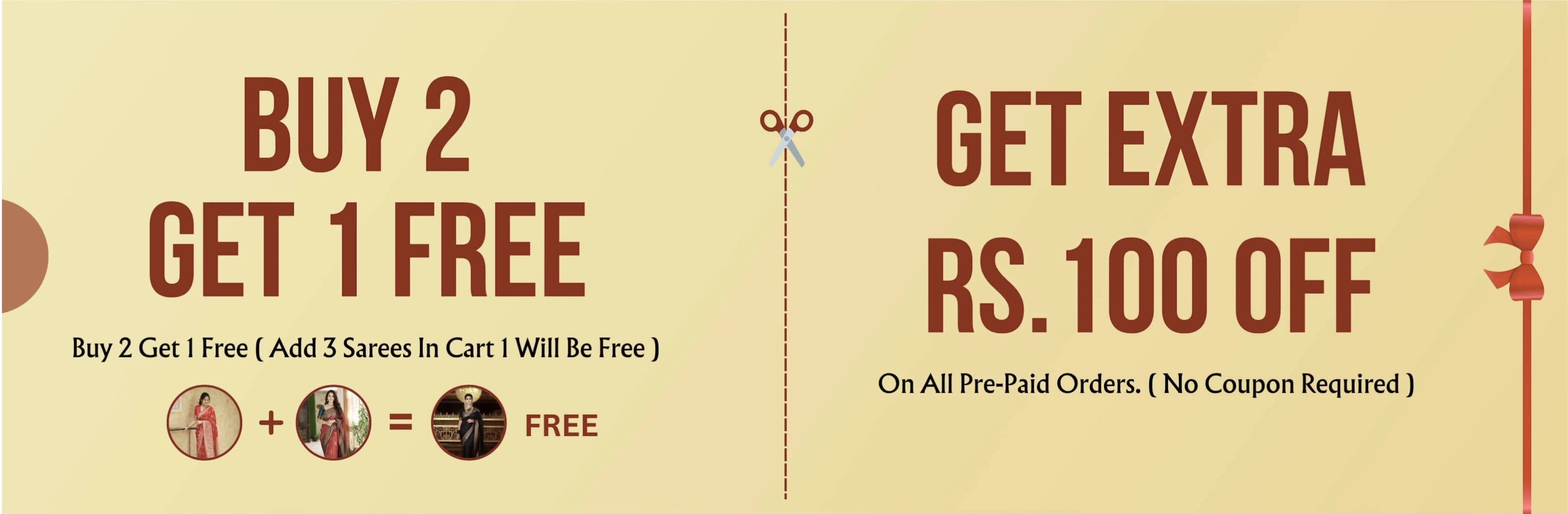 Buy 2 Get 1 Free Banner