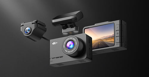 WOLFBOX D07 4K Dash Cam Front and Rear Car Camera