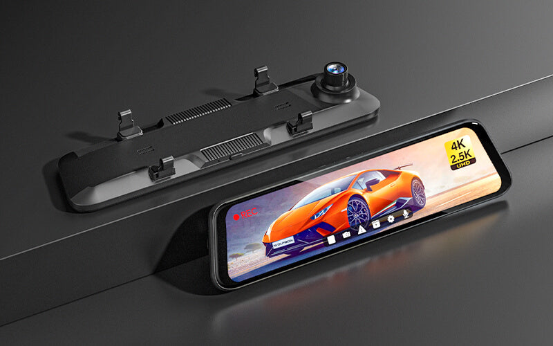 Wolfbox G900 4K+2.5K Touch Screen Parking Monitoring Dash Cam