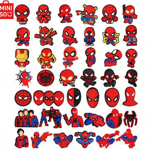 42-piece Spiderman Shoe Charms Set - GapoGoods