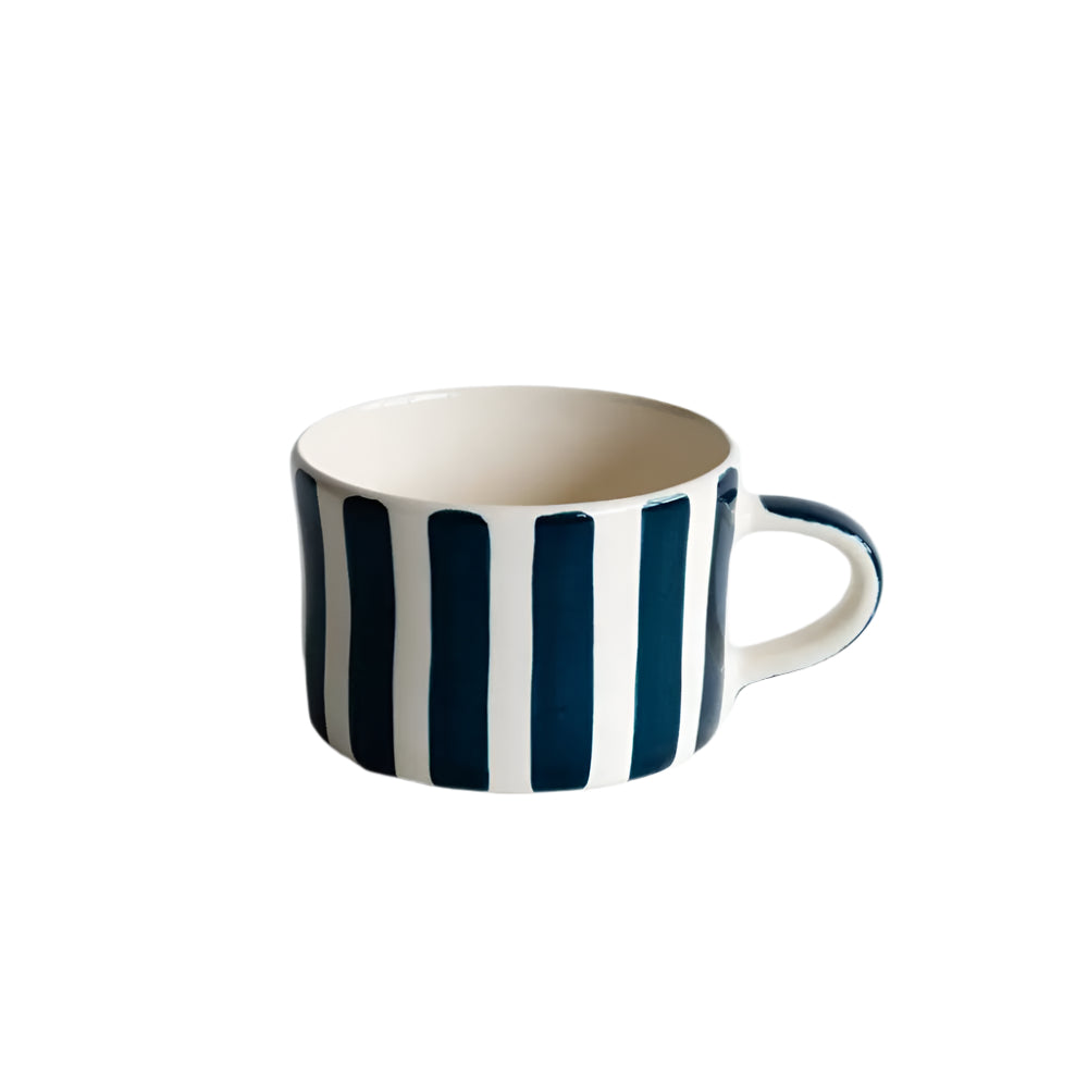 Mug in Candy Stripe: Teal