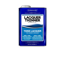 Crown Lacquer Thinner Qt - Defaria Flooring 