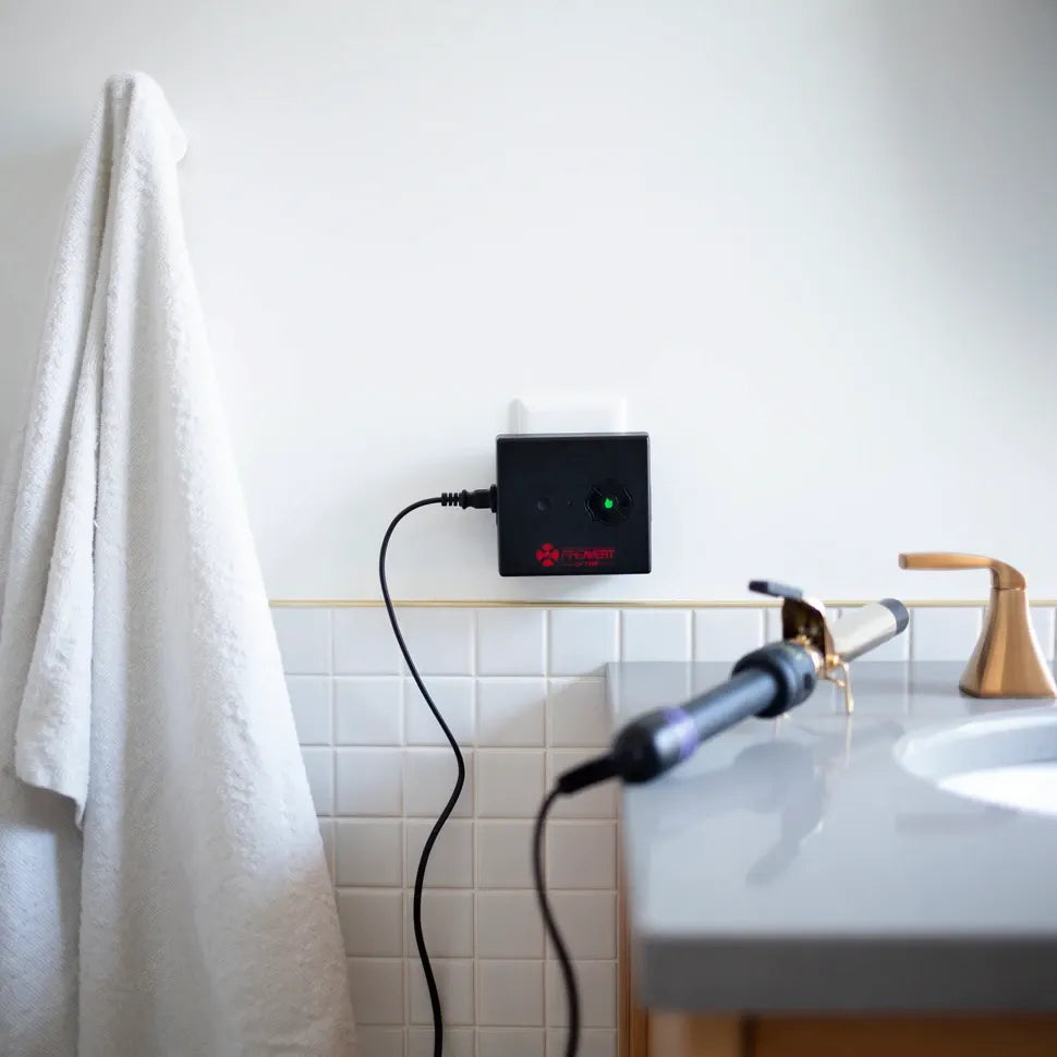 FireAvert's 110v Auto Shutoff Device prevents fires