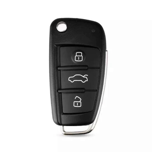 Audi Original All Models 2012-2016 Flip Key Remote 3 Bu HU66 Blade 434 MHz MQB48 Chip 8V0 837 220 Keyless Go