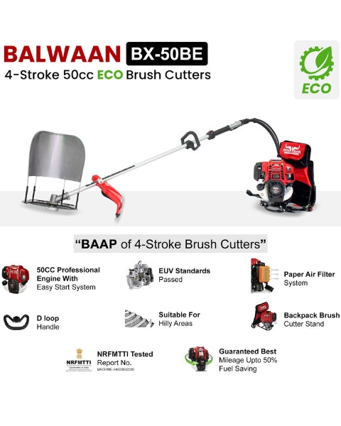 BALWAAN BACK PACK BX-50BE BRUSH CUTTER-ECO product  Image