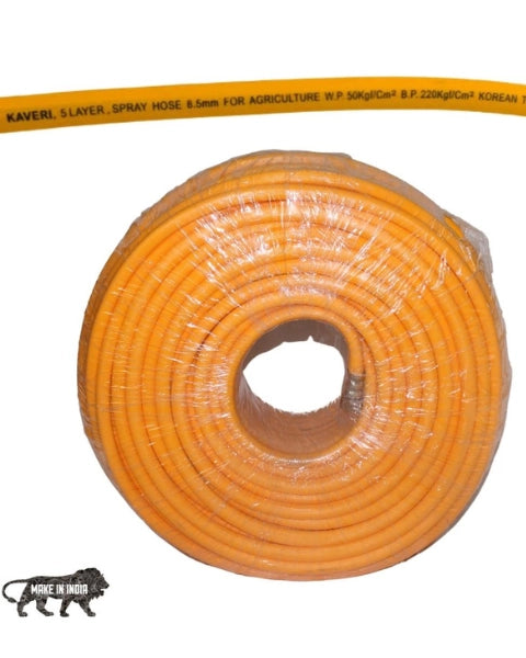 AUTOSTUDIO KAVERI HOSE PIPE 325 FEETS 8.5MM HALF INCH CONNECTOR| IMPLEMENTS product  Image