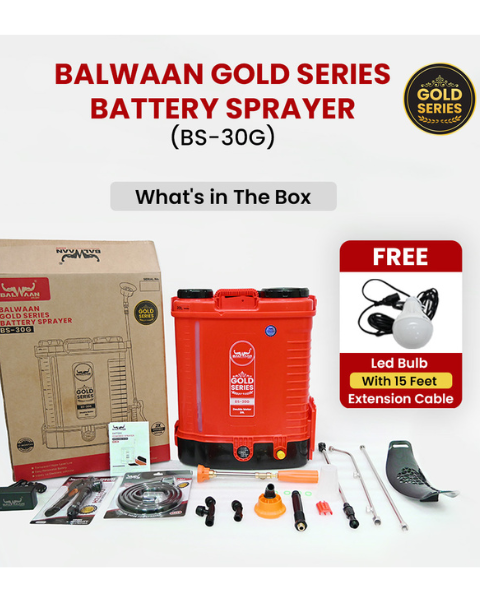 BALWAAN GOLD SERIES BS-30G DOUBLE MOTOR BATTERY SPRAYER product  Image
