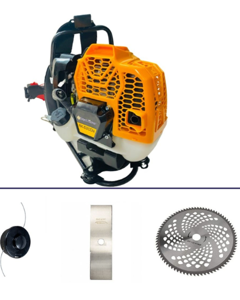 ROYAL KISSAN RK-52CCNB ULTRA PREMIUM BRUSH CUTTER 2-STROKE BACK PACK WITH 52CC product  Image