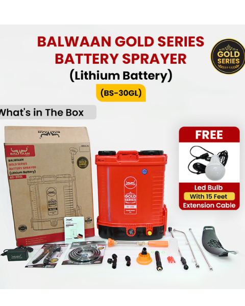 BALWAAN BS 30GL GOLD SERIES BATTERY SPRAYER product  Image 3