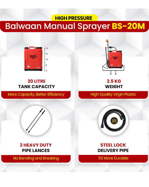 BALWAAN BS-20M MANUAL SPRAYER product  Image