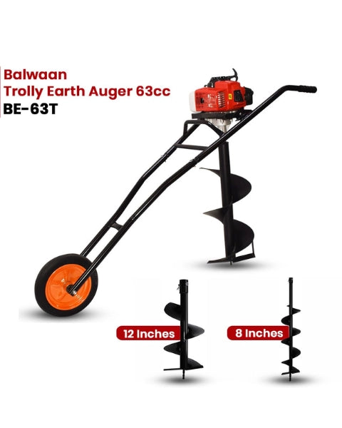BALWAAN TROLLY EARTH AUGER 63CC (BE-63T) product  Image