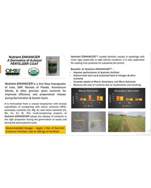 ACTOSOL BLACK CARBON FERTILIZER COAT product  Image 2