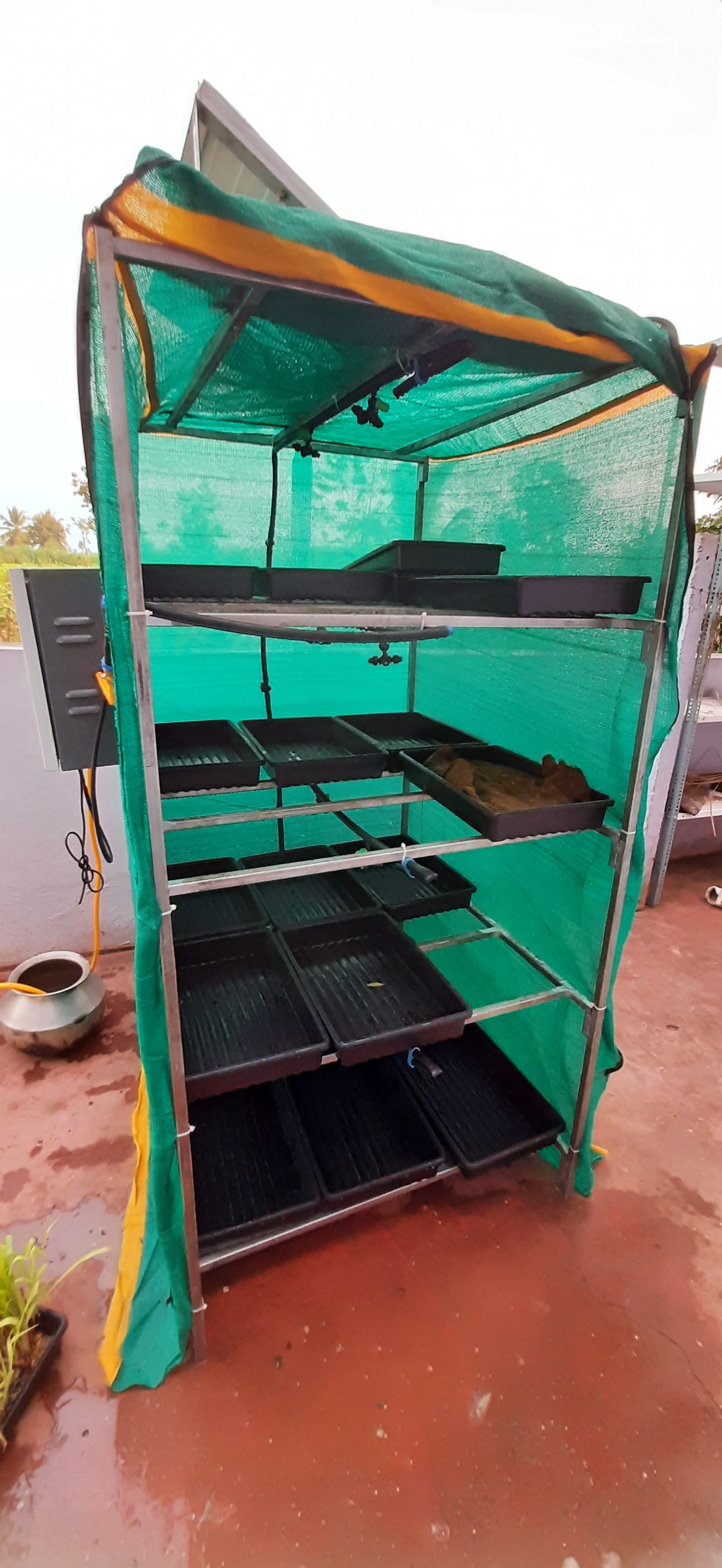 AUTOSTUDIO SOLAR OPERATED HYDROPONICS FODDER SYSTEM (24 TRAYS SETUP) WITH SUBSIDY (AVAILABLE TILL APRIL 15) product  Image 2