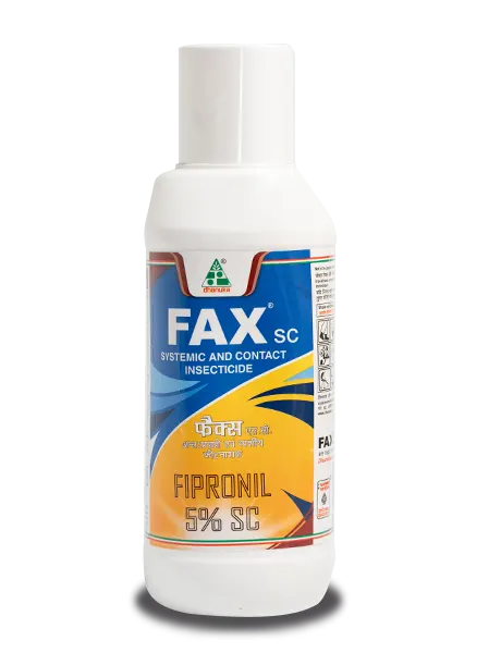 Fax SC Insecticide – Fipronil 5% SC for Paddy, Chilli & More product  Image 1