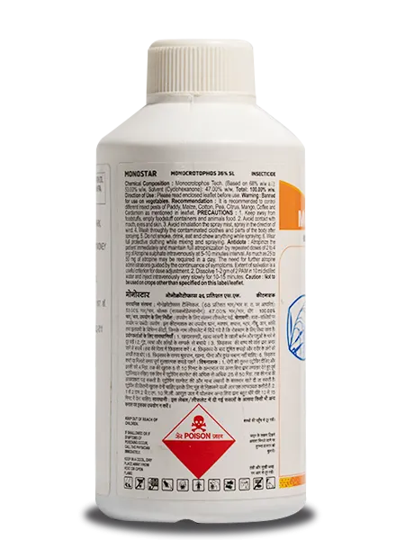 Monostar Insecticide – Monocrotophos 36% SL product  Image 3