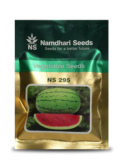 NS 295 F1 Hybrid Watermelon Seeds - Crimson Red, Early maturity, High Yield Image