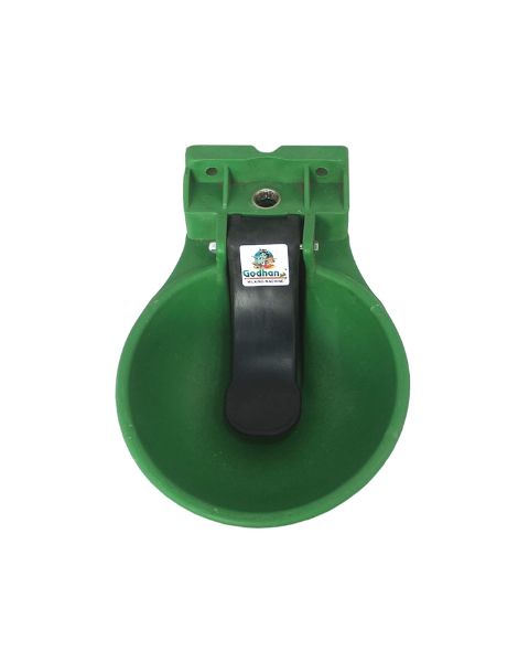 GODHAN UNBREAKABLE PLASTIC WATER BOWL FOR COW'S (GREEN) product  Image 3