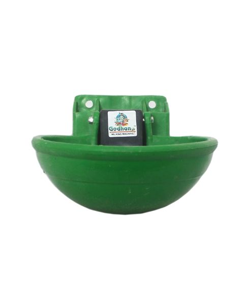 GODHAN UNBREAKABLE PLASTIC WATER BOWL FOR COW'S (GREEN) product  Image 1