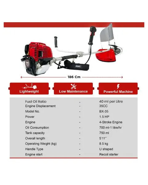 BALWAAN BRUSH CUTTER BX-35 (BBC-4SPN) product  Image 4