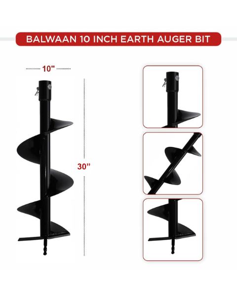 BALWAAN EARTH AUGER 10" BIT product  Image