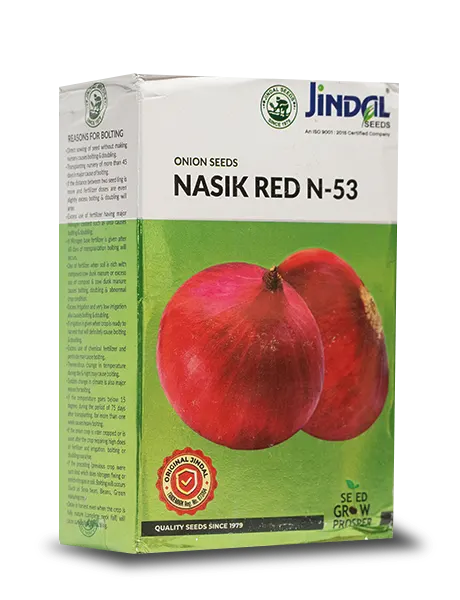 जिंदल नासिक लाल प्याज़ के बीज (N-53) product  Image