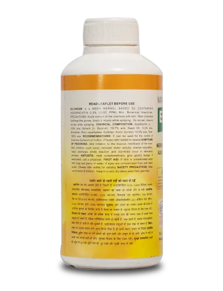 ईकोनीम - आजादिराक्टिन 3000 PPM (0.3%) ईसी - बायोपेस्टिसाइड। product  Image