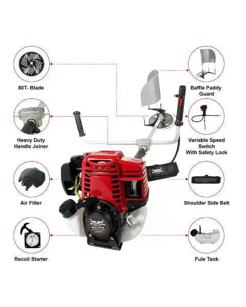 BALWAAN BRUSH CUTTER BX-35 (BBC-4SPN) product  Image