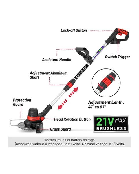 CROP-10 CBC-800W-LB- BRUSH CUTTER | IMPLEMENTS product  Image 3