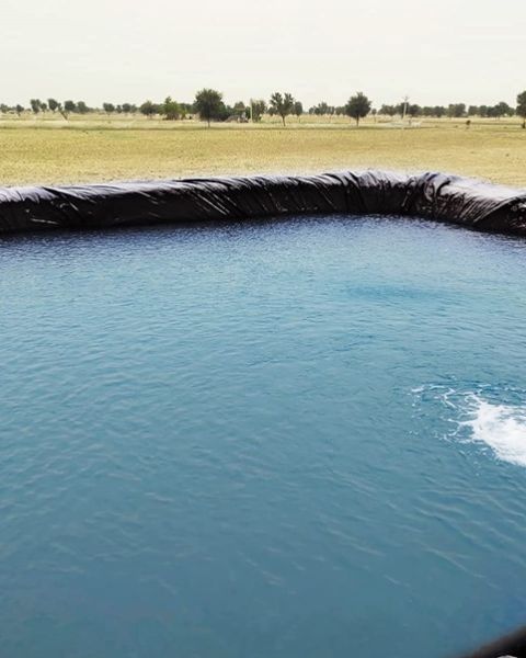 TUFFPAULIN 50FT X 50FT 200 GSM BLACK POND LINER TARPAULIN-TIRPAL product  Image 2