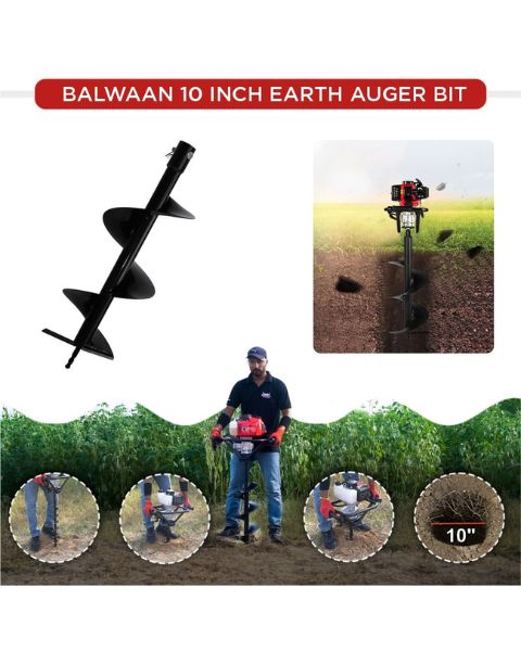 BALWAAN EARTH AUGER 10" BIT product  Image