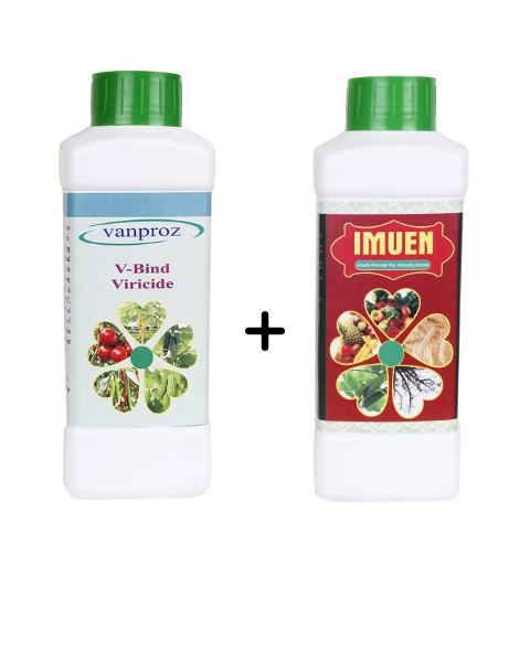 COMBO OFFER: VANPROZ V-BIND (BIO VIRICIDE) + IMUEN (GROWTH PROMOTER) product  Image 2