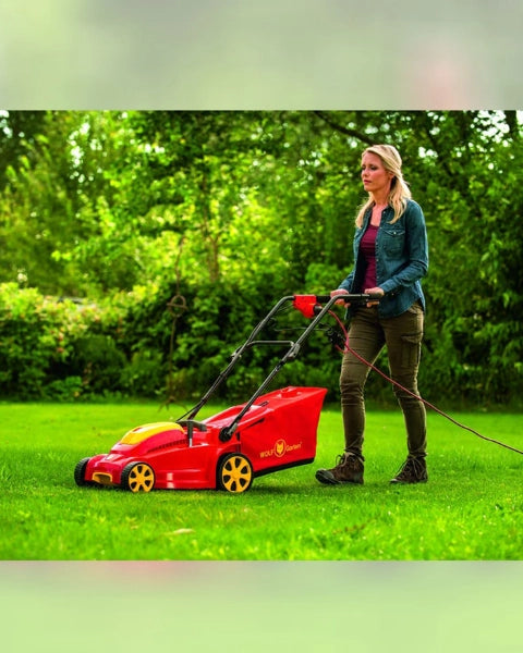 WOLF GARTEN LAWN MOWER 1400W (A340E) 34CM/13 INCH product  Image