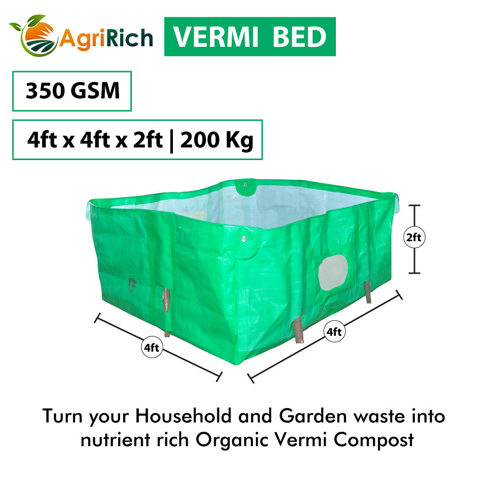 KOHINOOR AGRIRICH VERMI COMPOST BED FOR ORGANIC AGRICULTURE (GREEN) product  Image 12