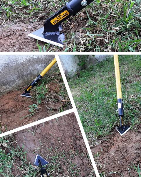 HECTARE SCUFFLE HOE WITH 2 FEET POLE FOR PRECISE WEEDING MANUAL WEEDER product  Image 5