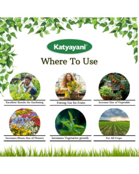KATYAYANI PREMIUM SEAWEED EXTRACT LIQUID BIO FERTILIZER FOR ALL TYPES OF PLANTS product  Image 5